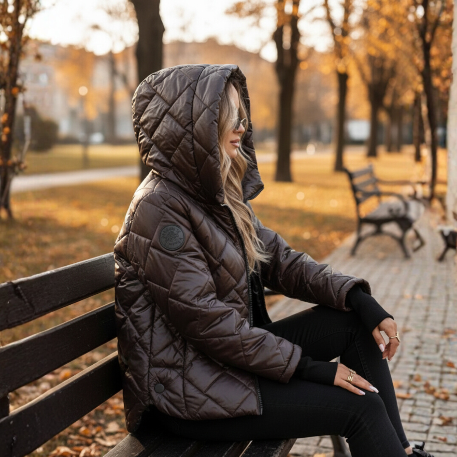 Velora | Prošívaná luxusní dámská bunda