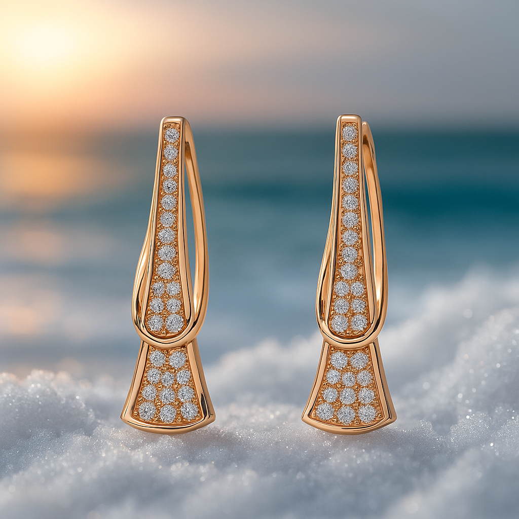 Velora | Ručně vyráběné romantické náušnice