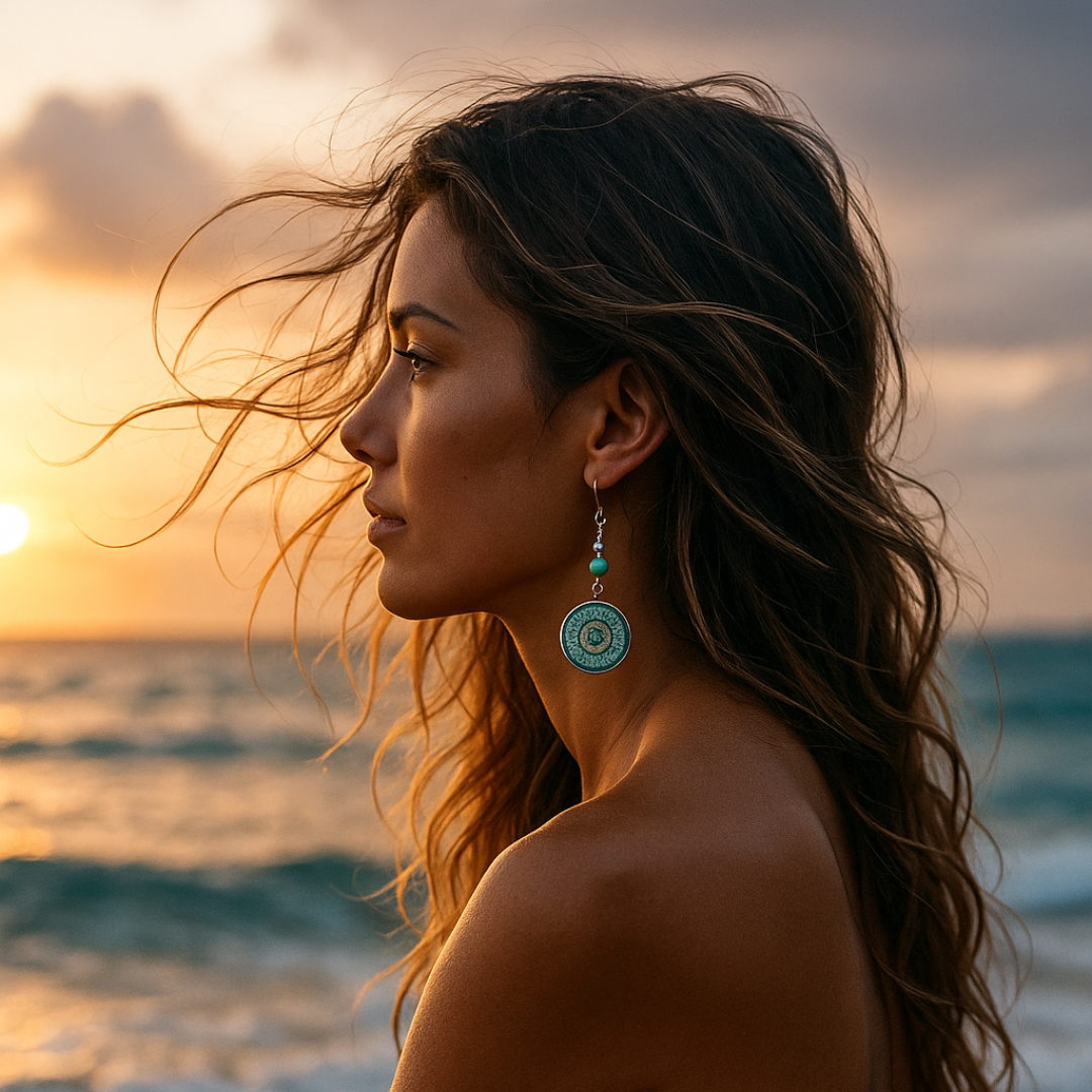 Velora | Náušnice Oko oceánu