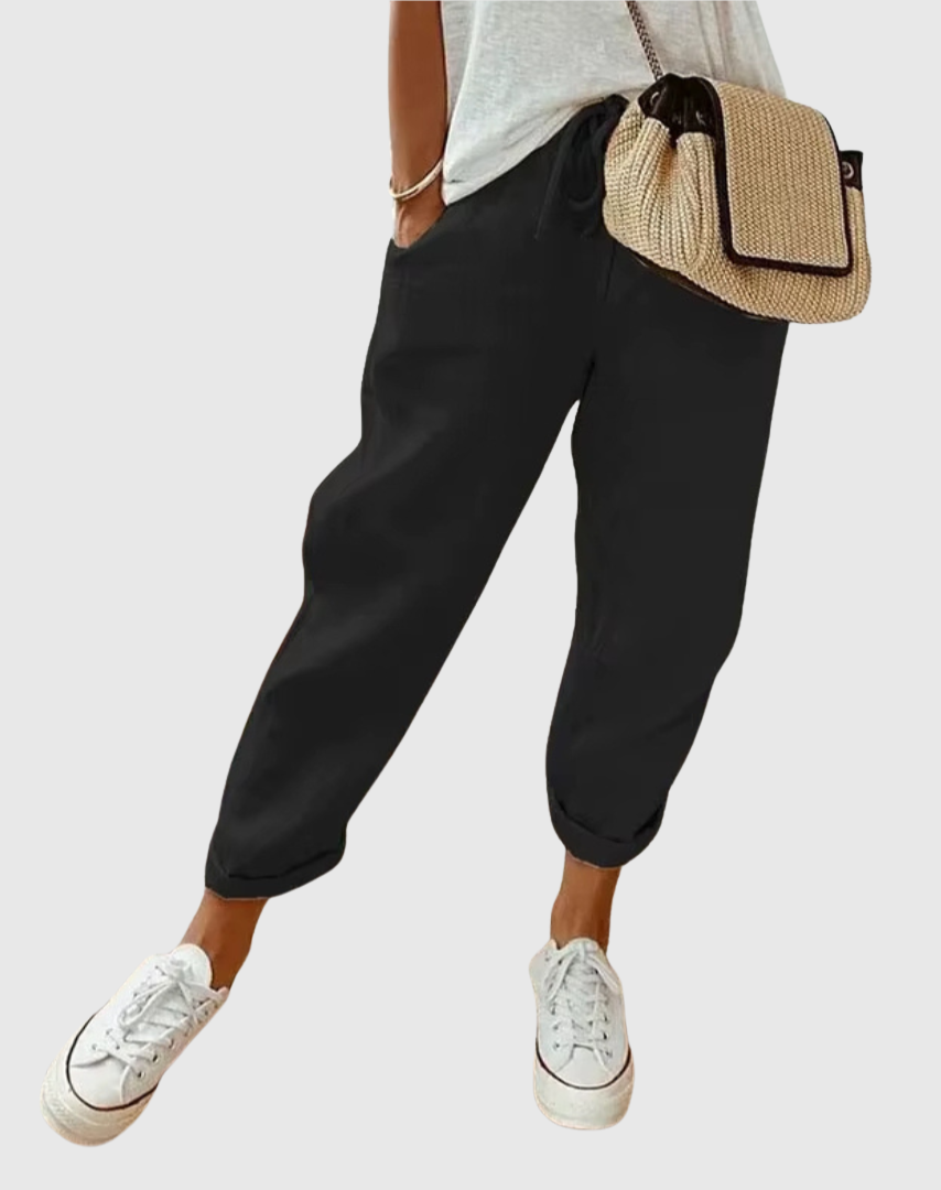 Velora | Lněné kalhoty