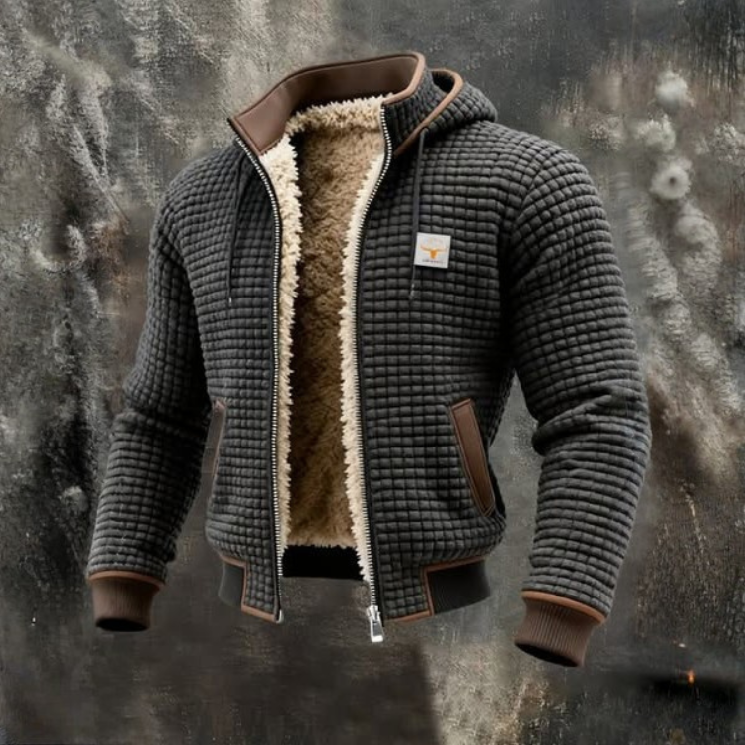 Velora | Retro Hřejivá Bunda NordWool