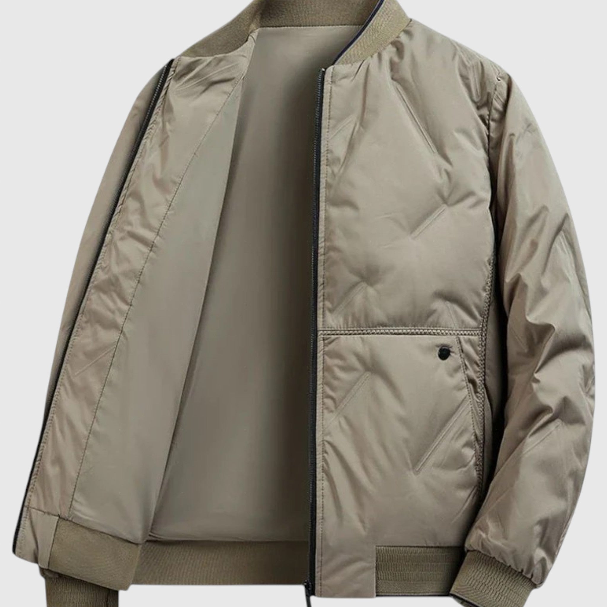 Velora | Prošívaná neutrální bomber bunda s městským nádechem