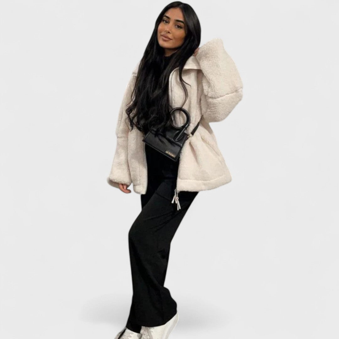 Velora - Měkký plyšový kabát