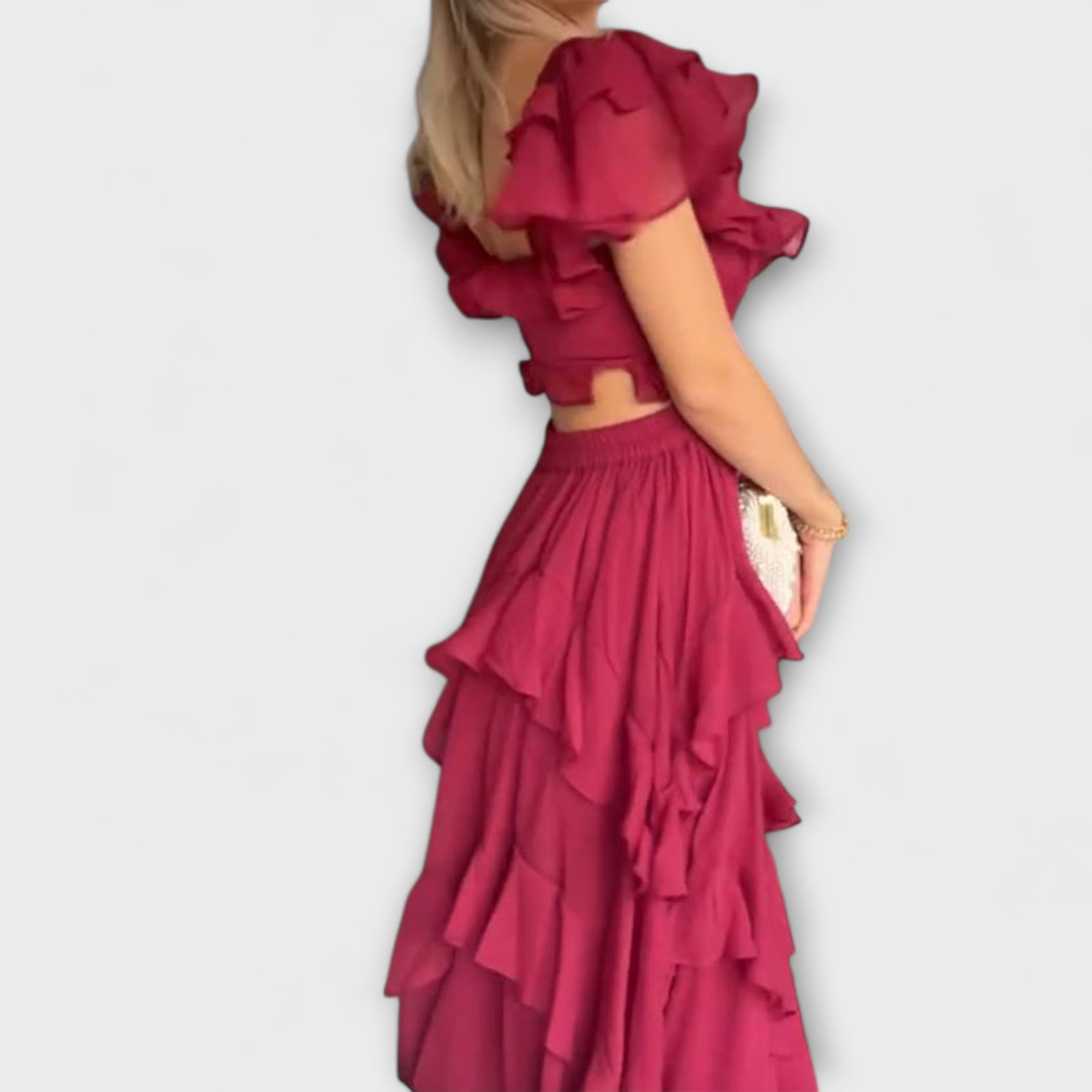 Velora | Letní šaty s volánkovými detaily