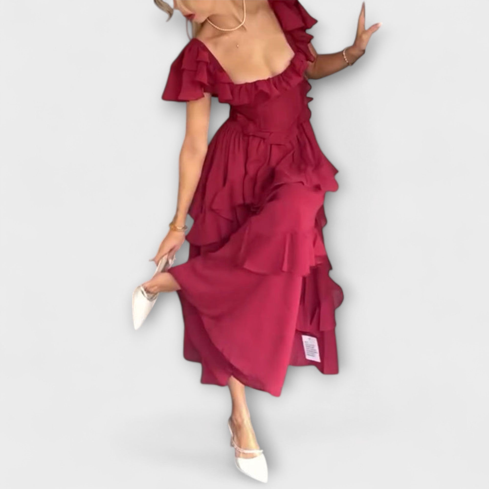 Velora | Letní šaty s volánkovými detaily