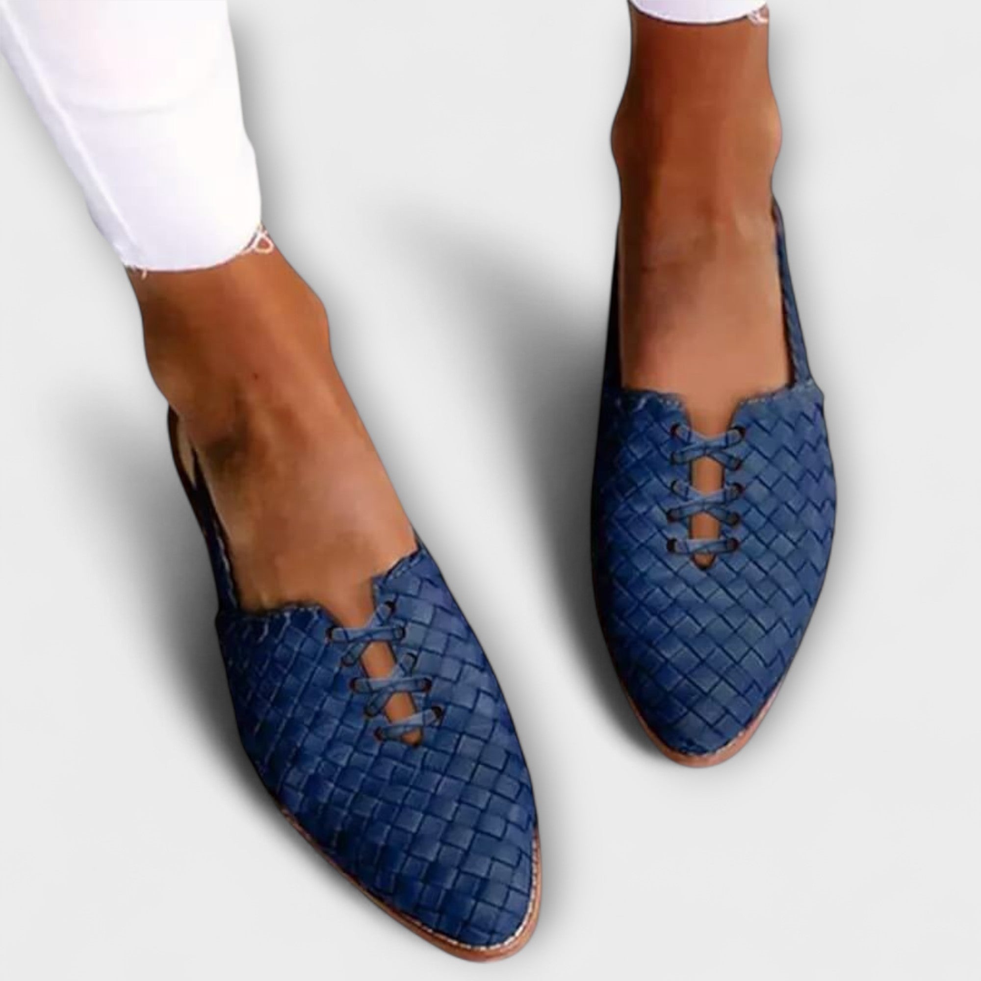 Velora | Tkané elegantní pohodlné baleríny