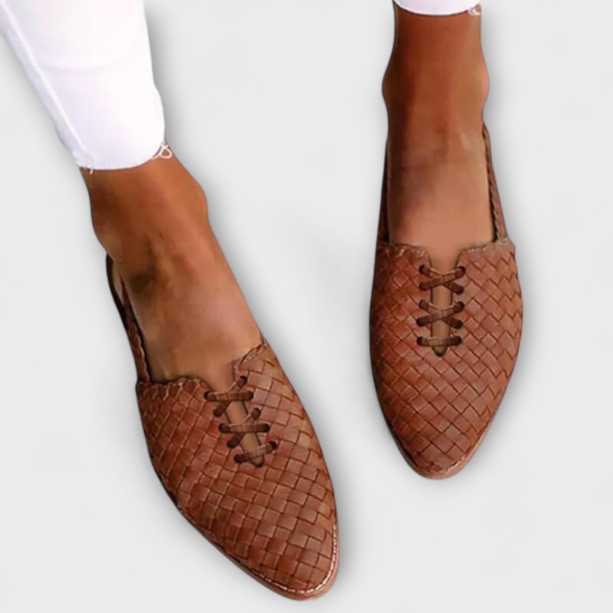 Velora | Tkané elegantní pohodlné baleríny