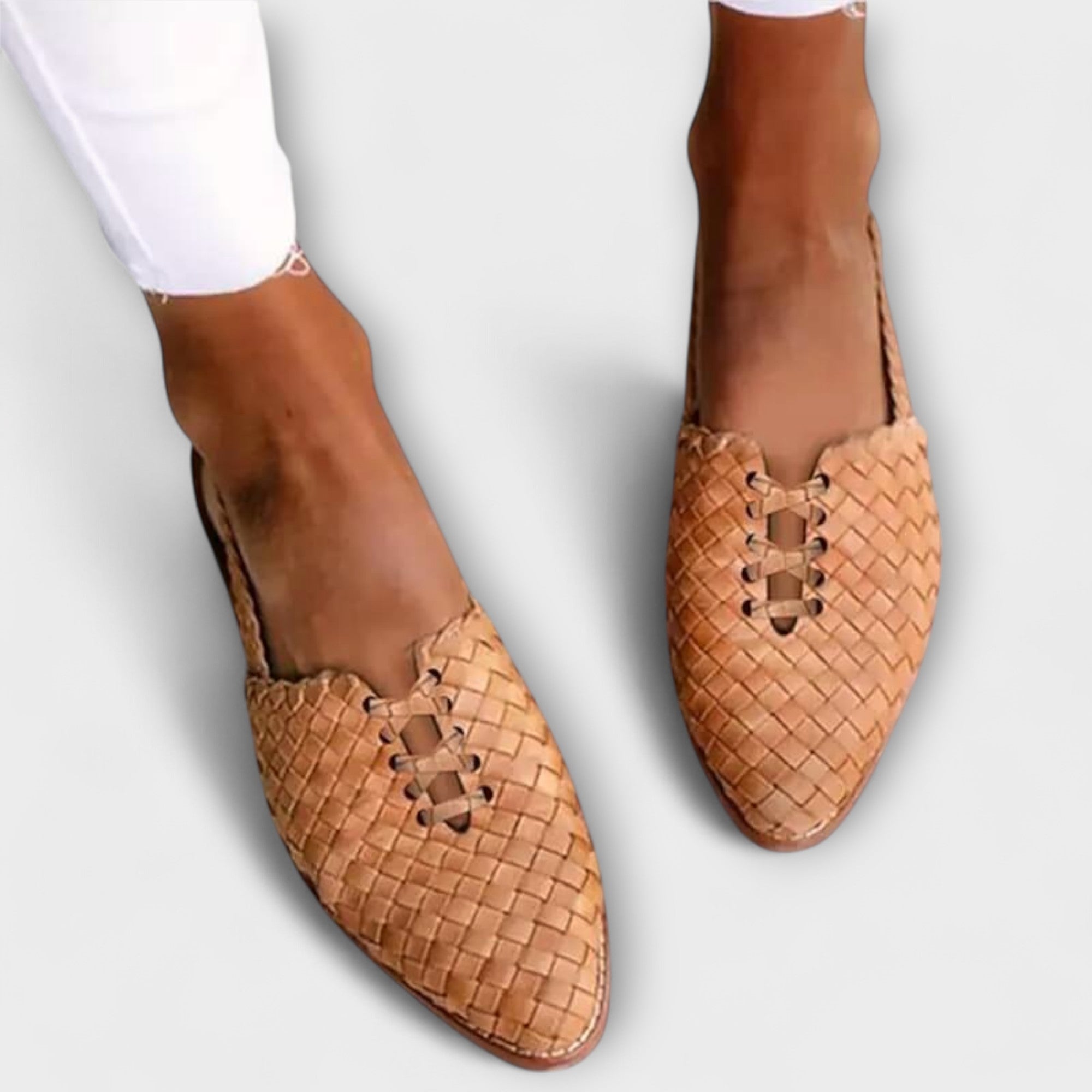 Velora | Tkané elegantní pohodlné baleríny