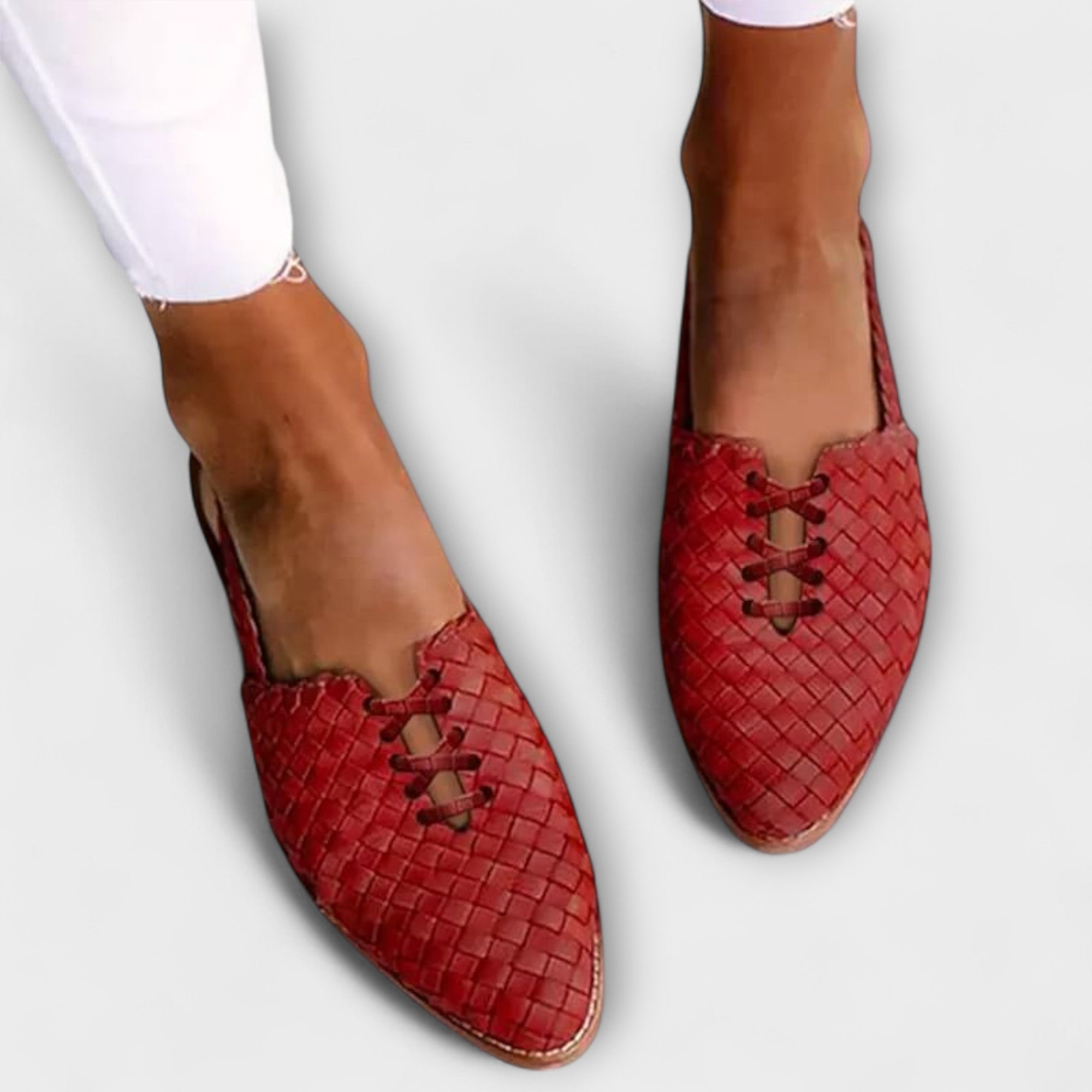 Velora | Tkané elegantní pohodlné baleríny