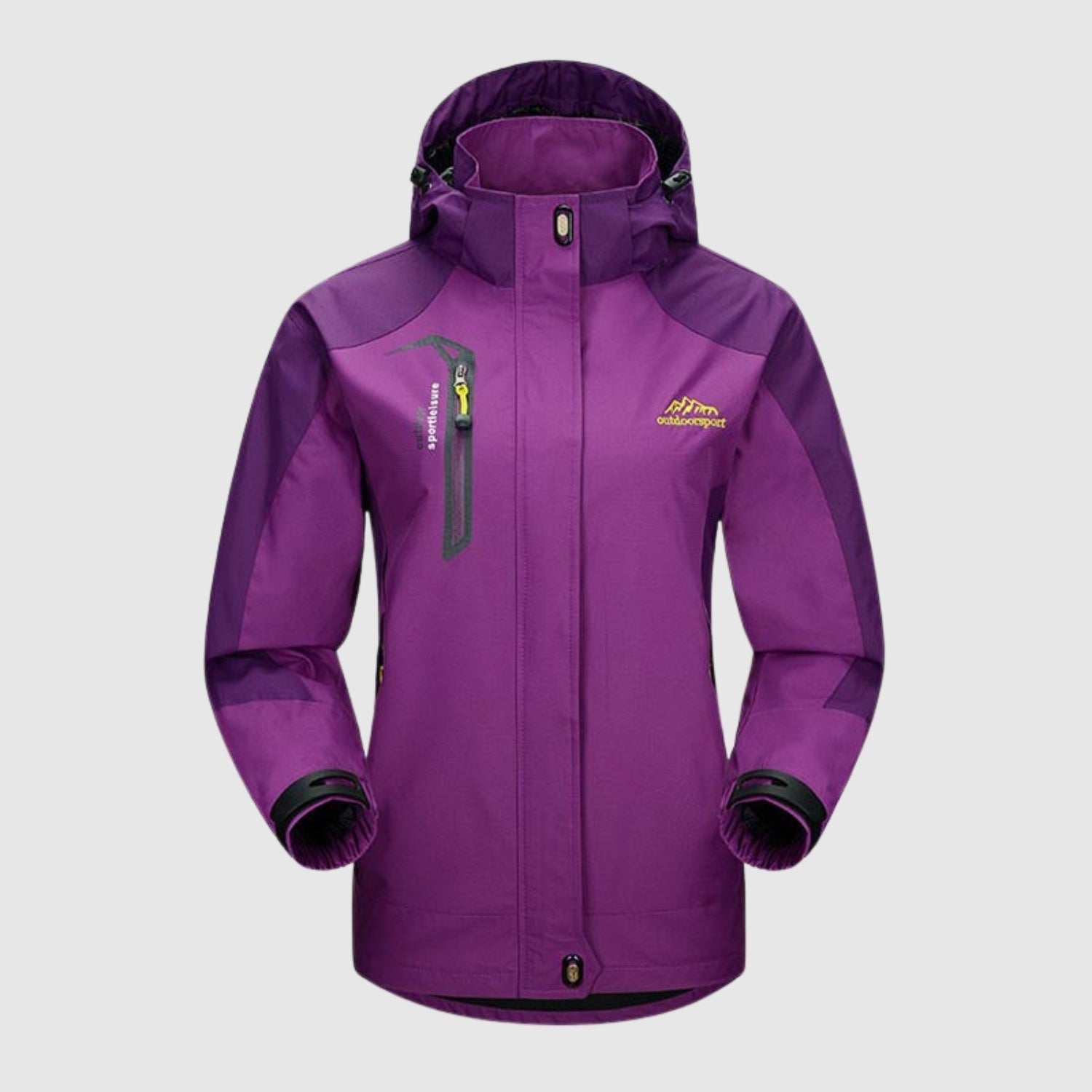 Velora | Softshellová bunda na turistiku s odnímatelnou kapucí