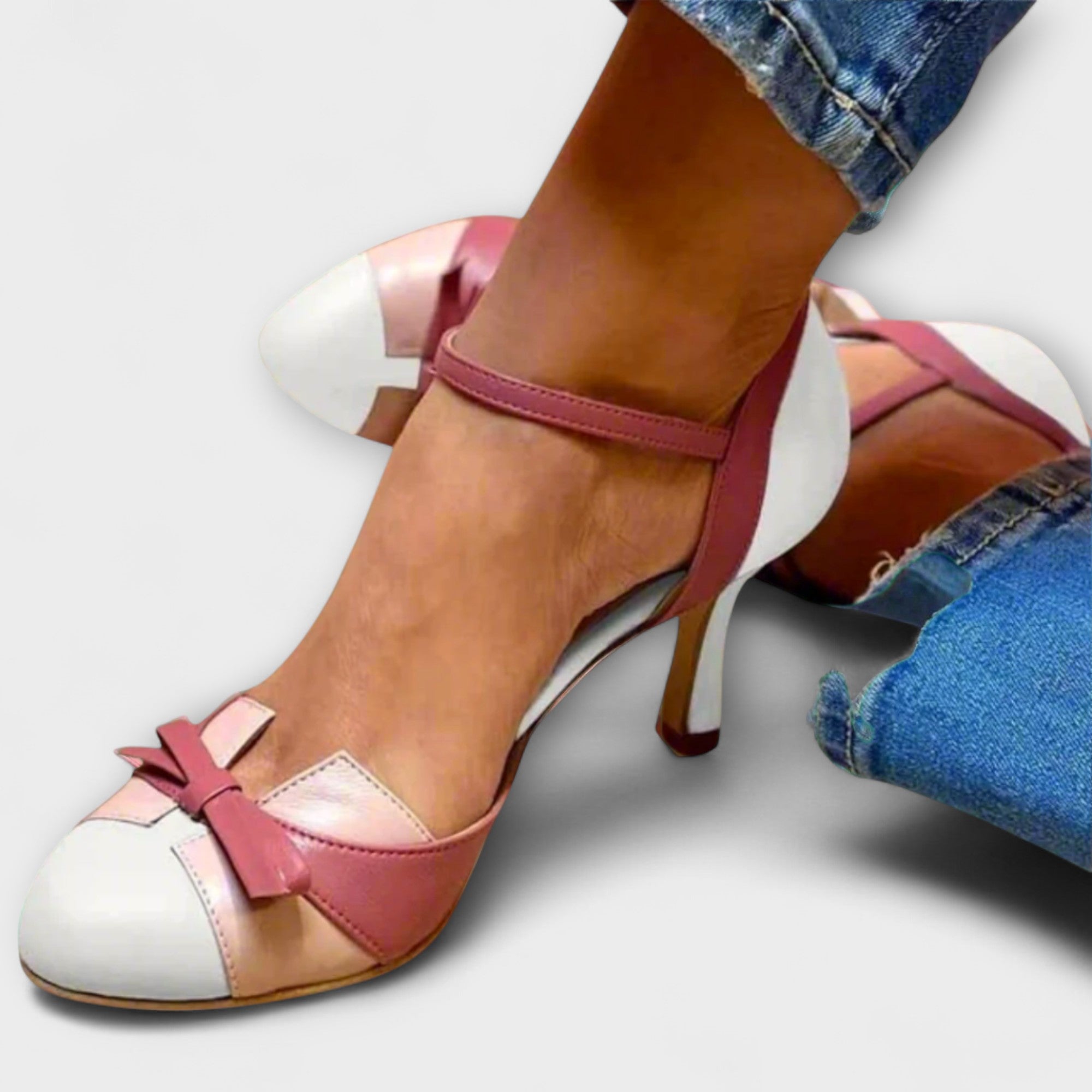 Velora | Ortopedické sandály s retro podpatkem