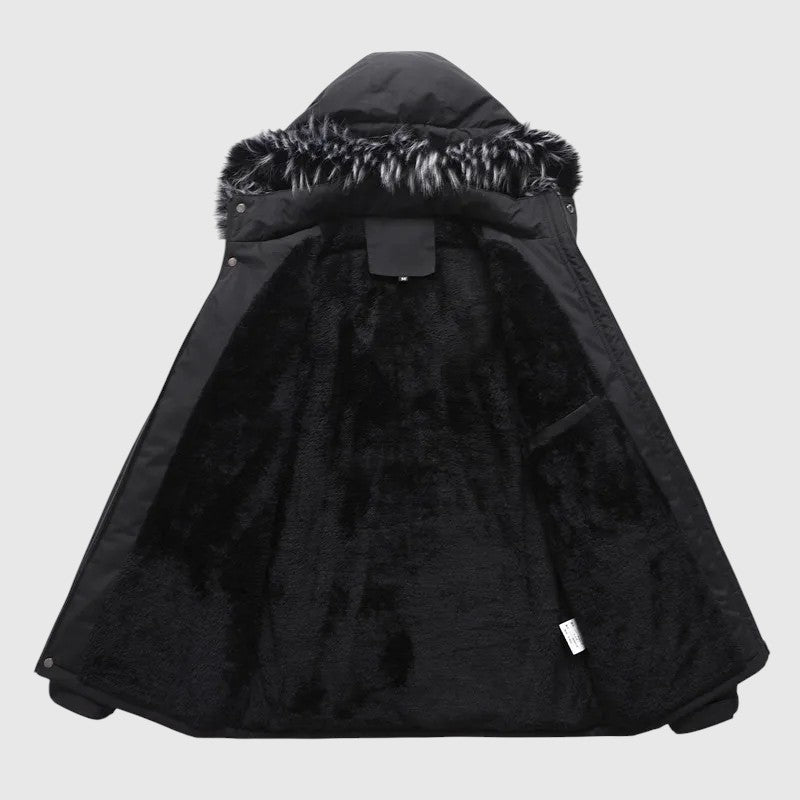 Velora | Prošívaná bunda s kapucí a funkčními detaily