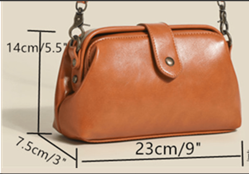 Velora - Mini kožená crossbody taška