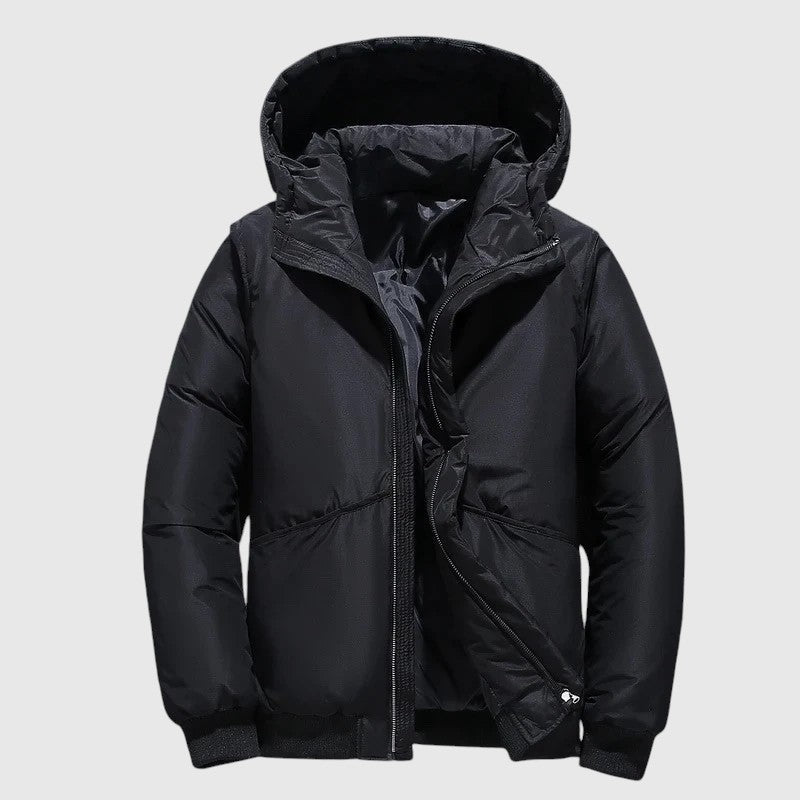 Velora | Prošívaná bunda s kapucí a odolnou úpravou