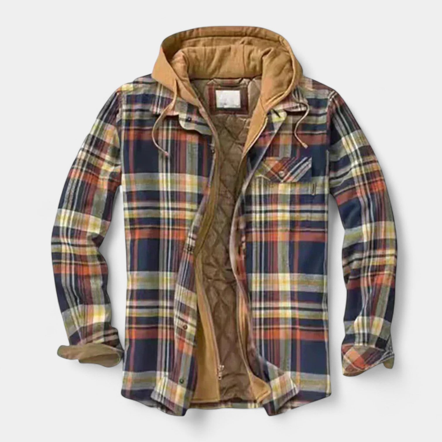 Velora | Stylová patchworková bunda pro sebevědomé muže