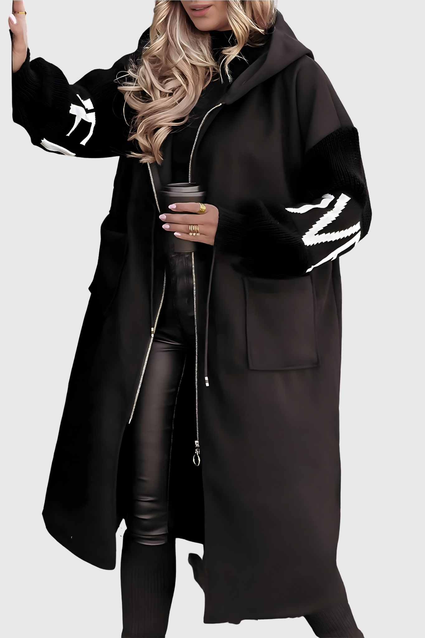 Velora | Elegantní Kapucňový Kabát