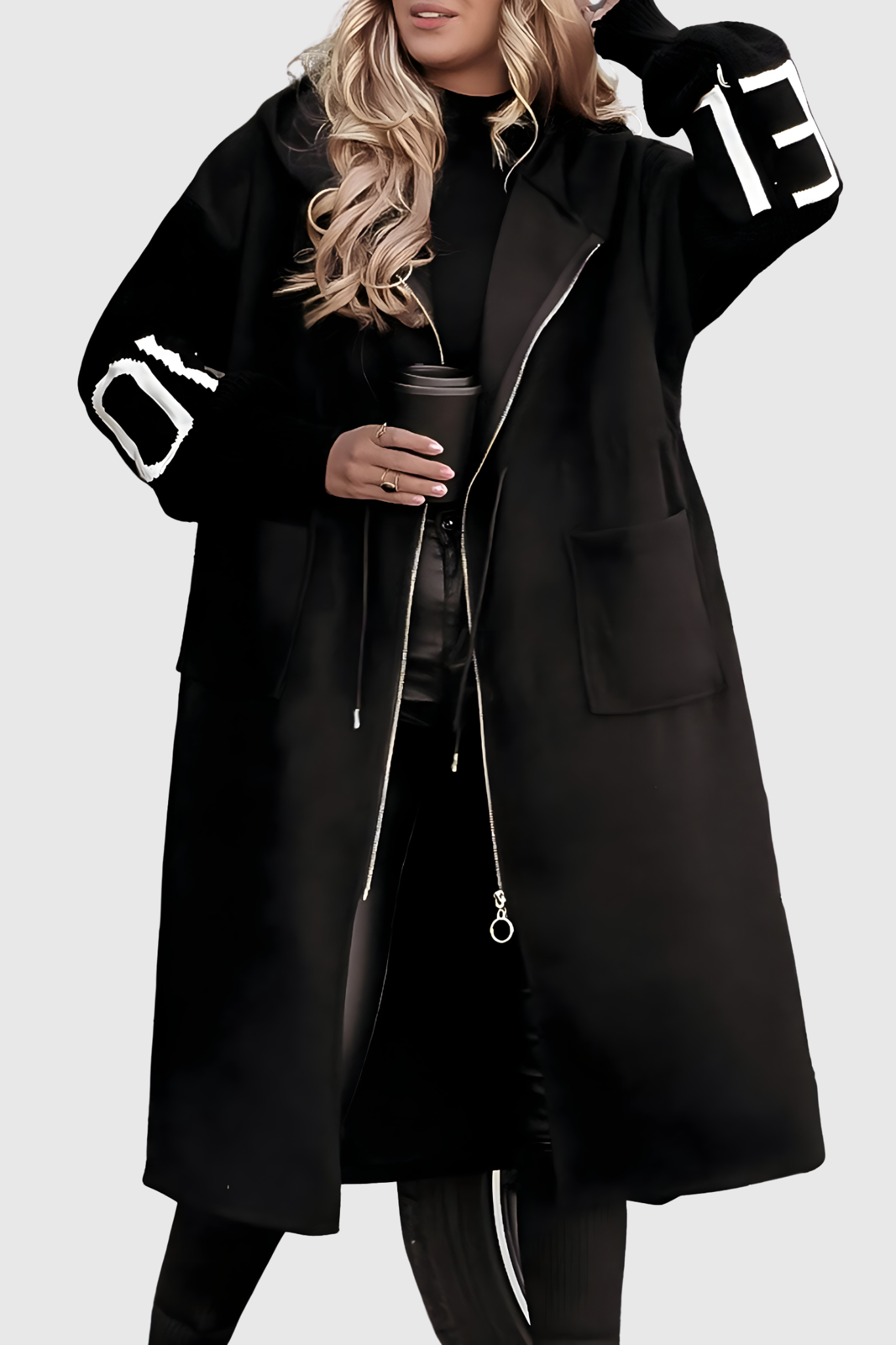 Velora | Elegantní Kapucňový Kabát