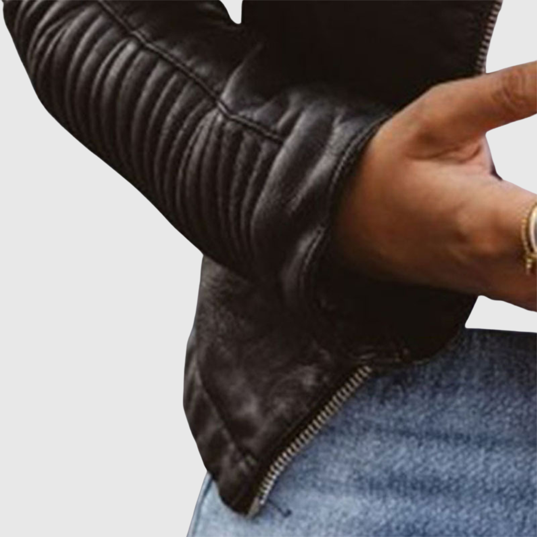 Velora | Elegantní kožená bunda