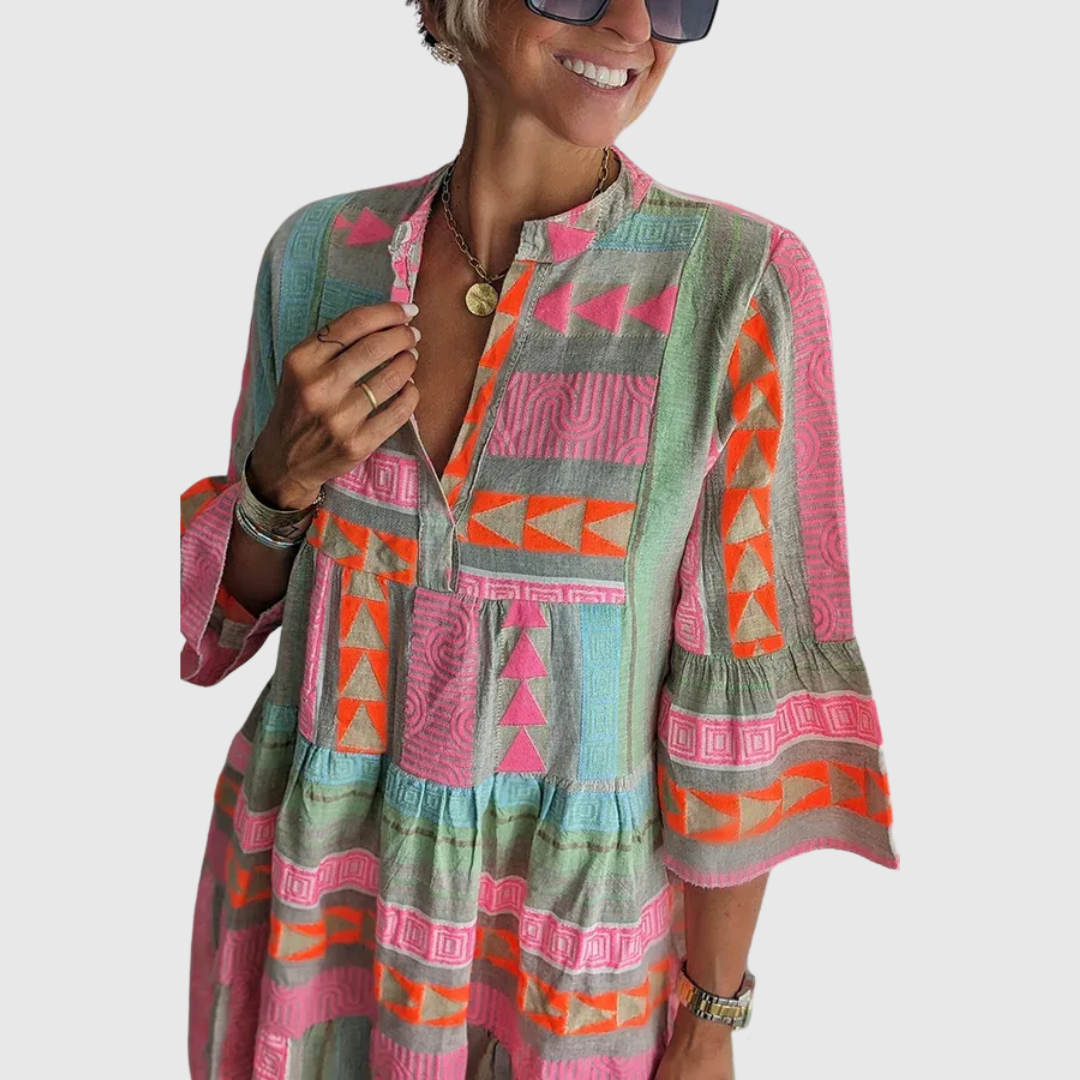 Velora | Boho vrstvené šaty