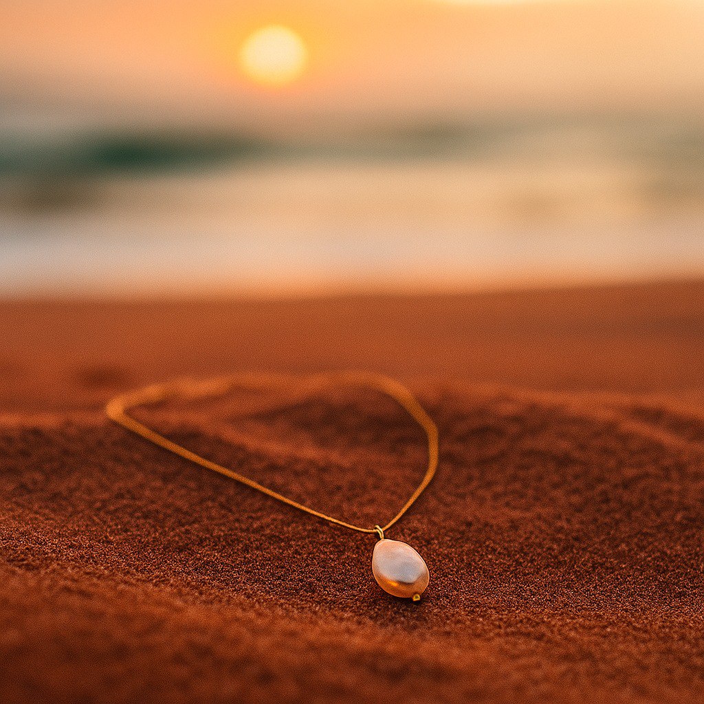 Velora | Náhrdelník s přívěskem z perel