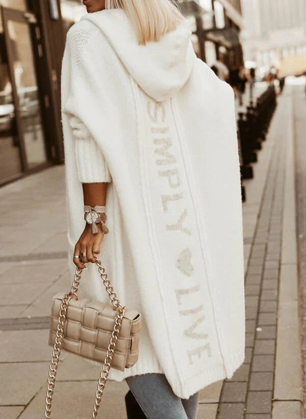 Velora | Dlouhý svetr na zapínání pro ženy