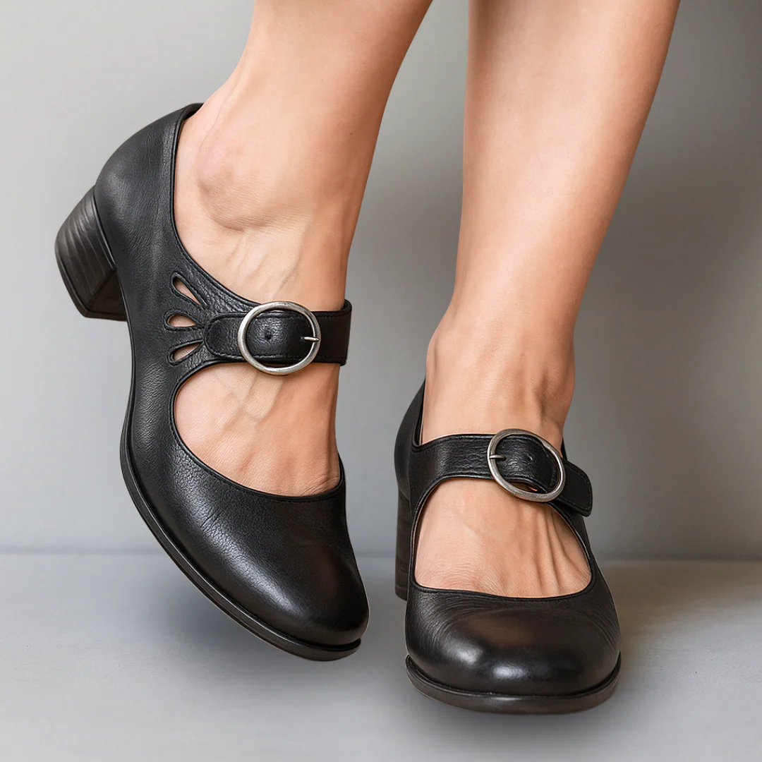 Velora | Ortopedické kožené mokasíny | Prémiová edice