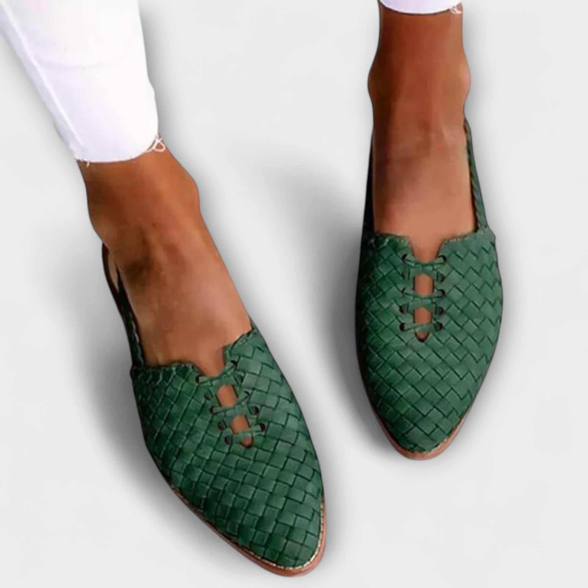 Velora | Tkané elegantní pohodlné baleríny